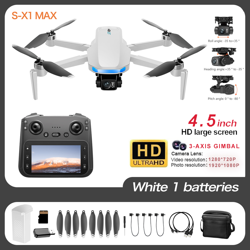 S-X1 Pro 4K GPS Drone con card - Jjrc Drone X12 reseña y precio
